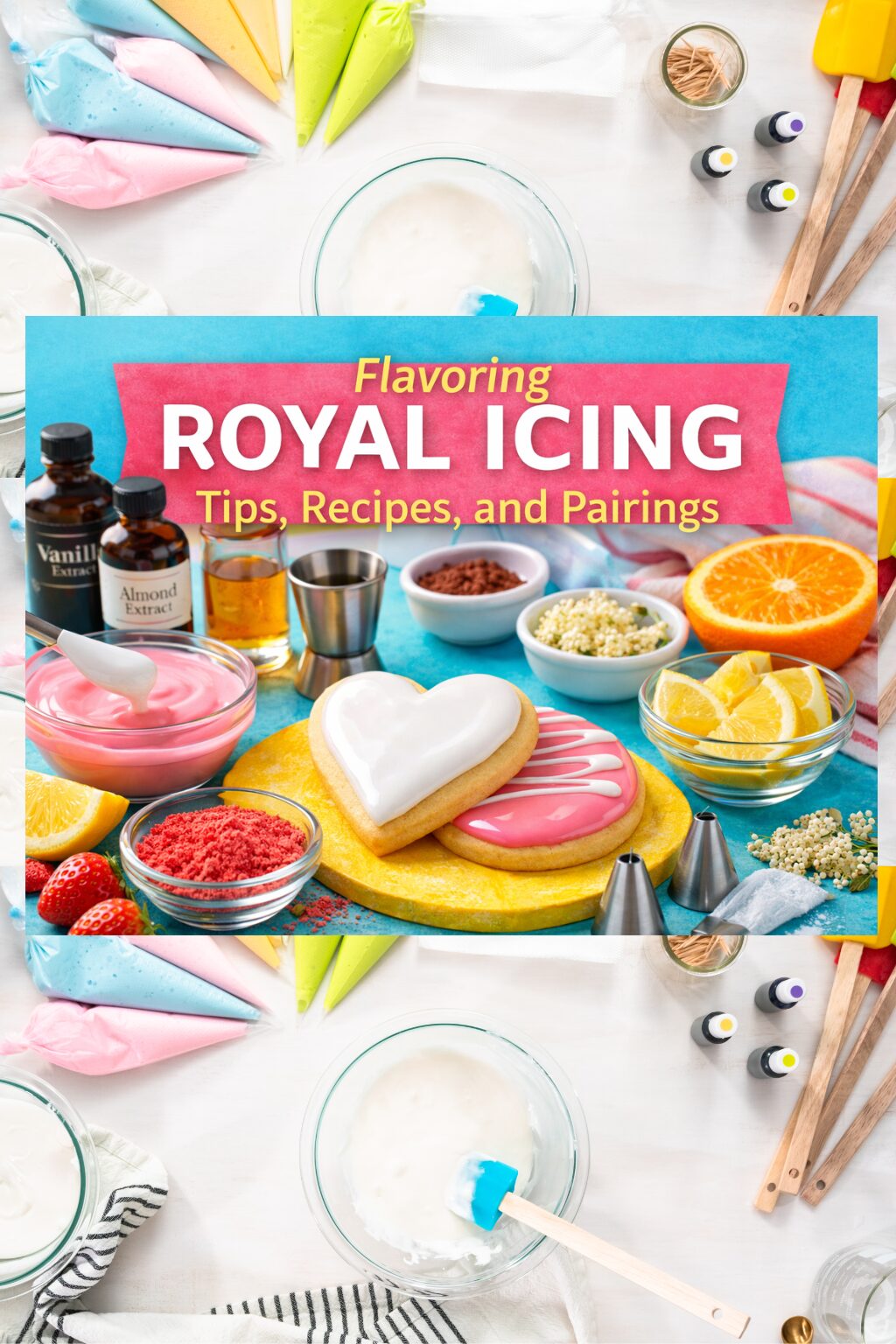 royal icing colorful feature image