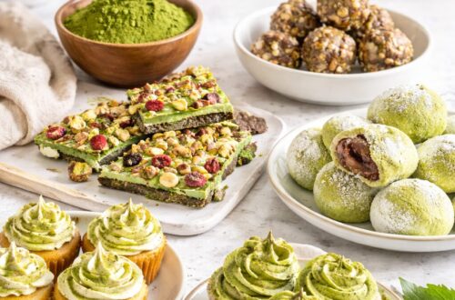 matcha small bites desserts feature image