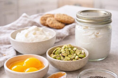 feature image for not wasting ingredients... bowls of ingredients sitting on bright table